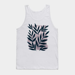 Black branches - neutral background Tank Top